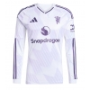 Maglie da calcio Manchester United Seconda Maglia 2025-26 Manica Lunga